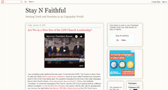 Desktop Screenshot of faithful.staynalive.com
